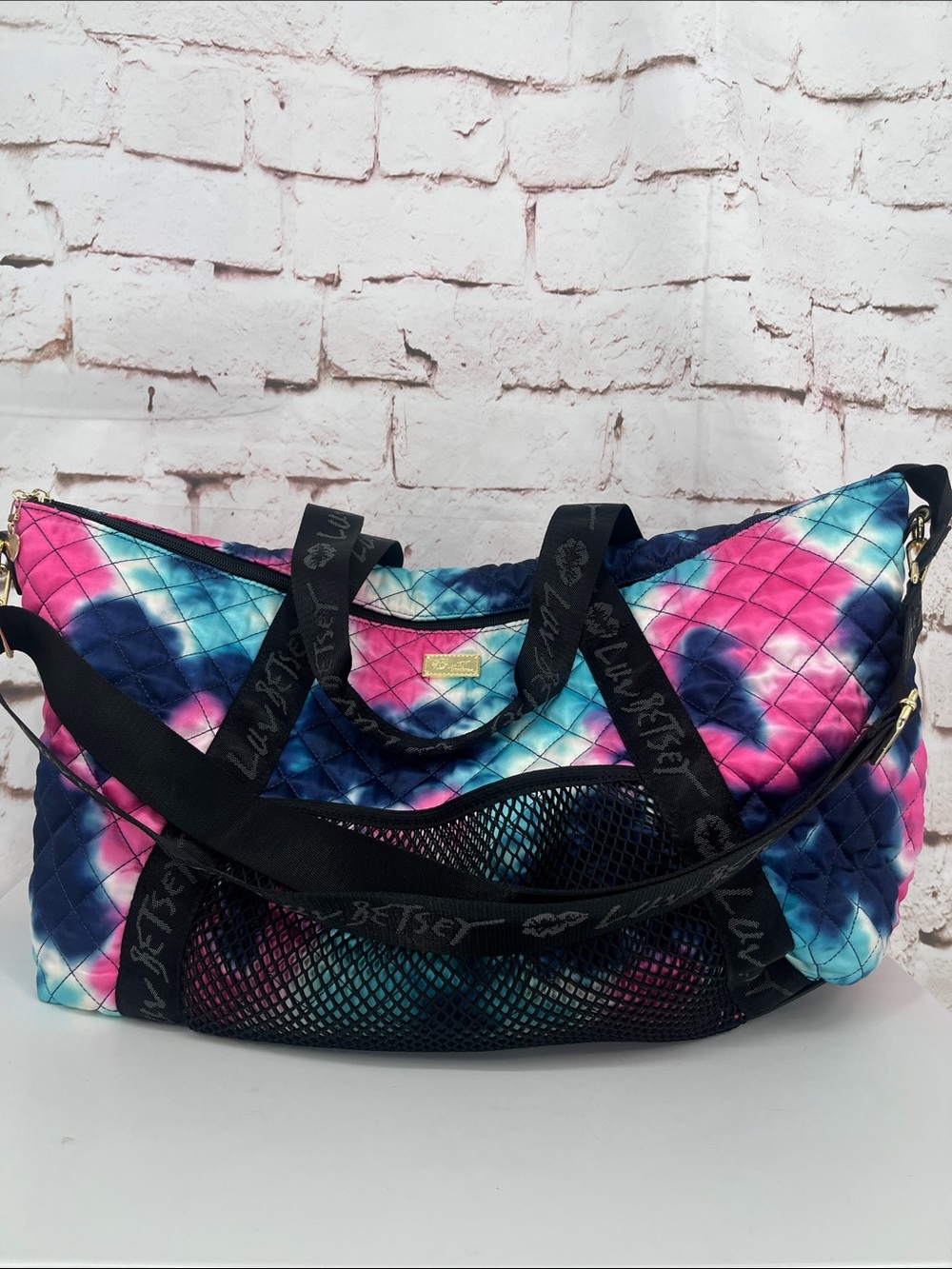 Luv Betsey Tie Dye Weekend Travel Bag